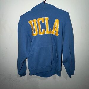 Vintage 90s UCLA Embroidered Spellout Hoodie